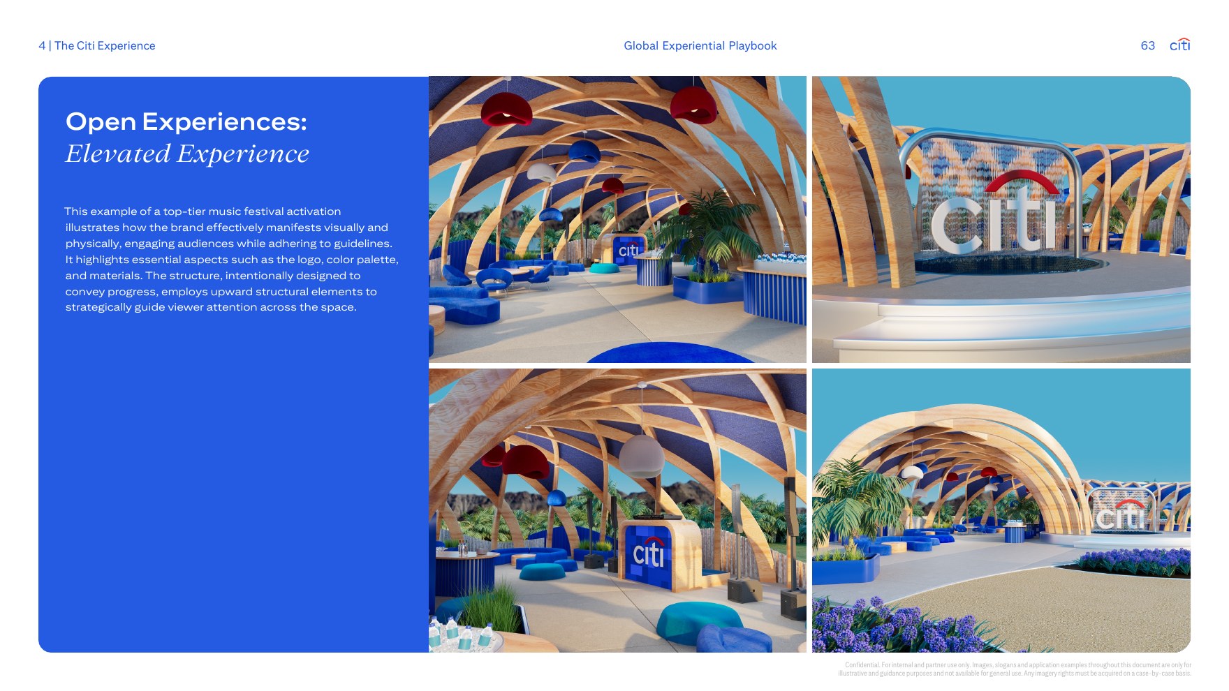 Open experiences, elevated: renders