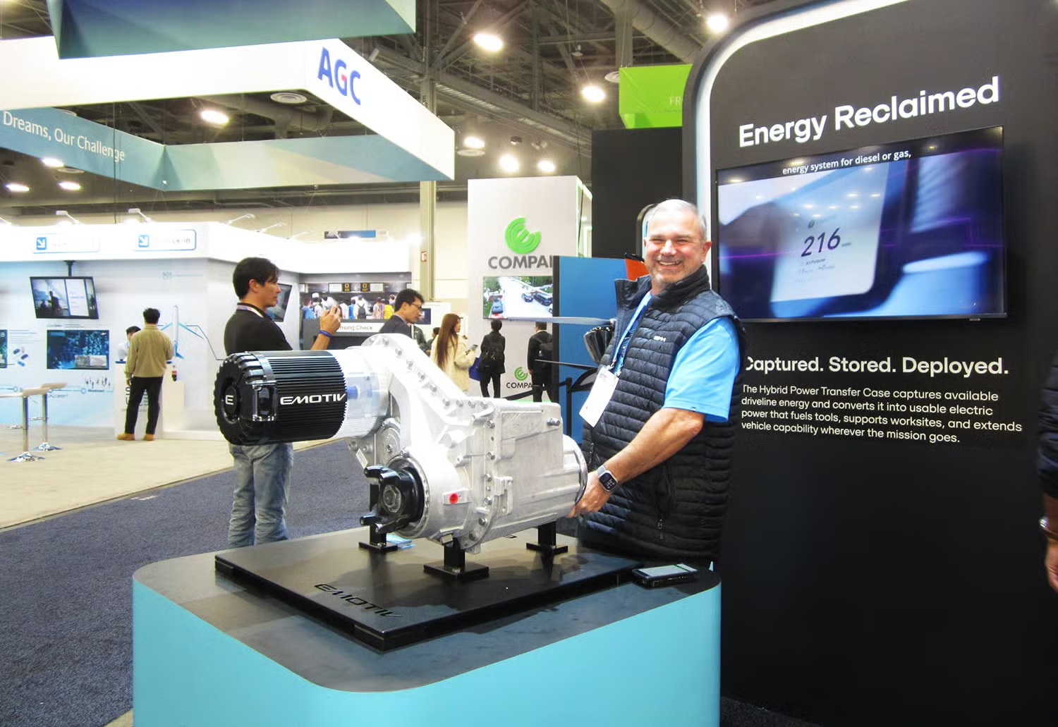 The Hybrid Power Transfer Case in the Energy Reclaimed zone