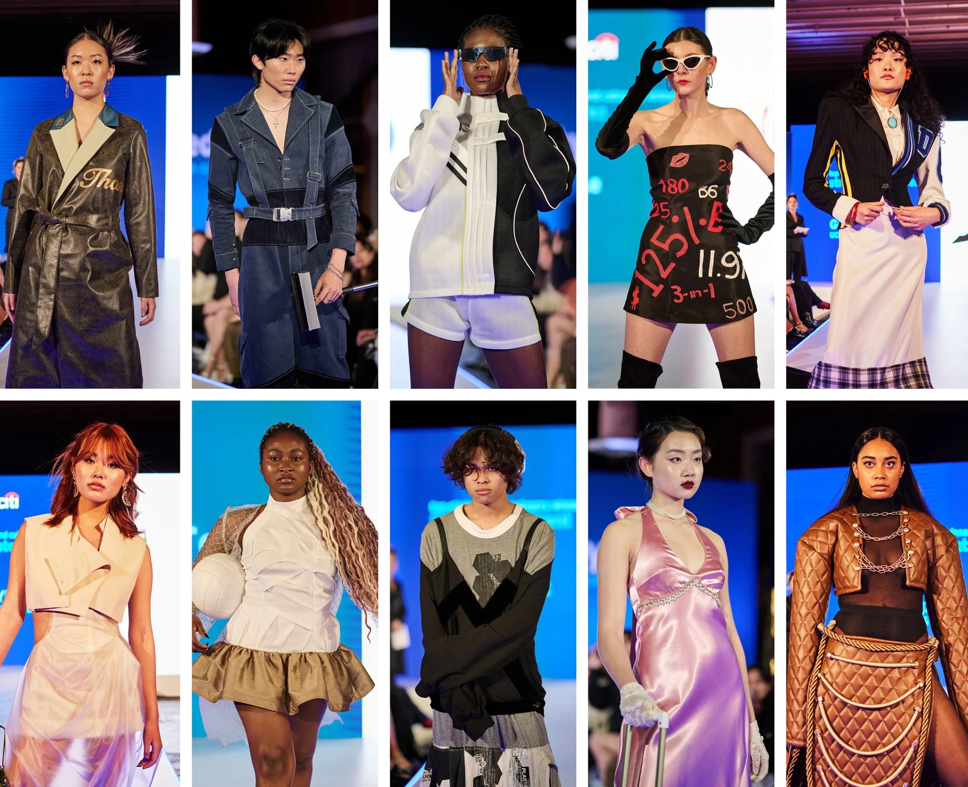 The ten looks on the runway